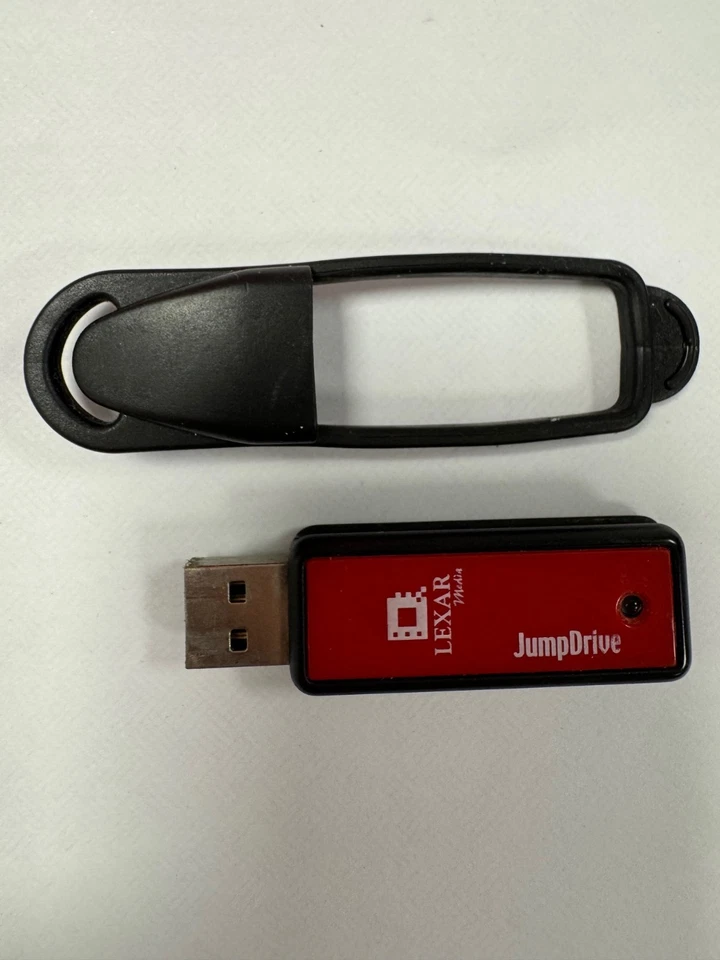 Lexar 128MB flash Drive - Image 1 of 1