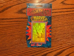 1995 Polaroid Phantagrams Marvel Super Heroes 3D Sticker Wolverine - Picture 1 of 2