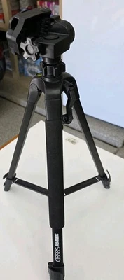 Sunpak 5858D Black Photo/Video Tripod Aluminum 3-Way Pan & Tilt Head - Image 1 of 4