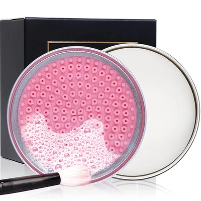 BESUCHE DEN DUCARE-STORE Ducare Make-Up-Pinsel-Reiniger, Solide Seifenreiniger 60G (Kokosnussöl), Leicht