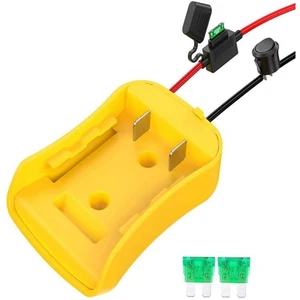 1x Power Wheels Adapter Connector For DeWalt 18V/20V Max Holder Dock DIY Battery - Picture 1 of 6
