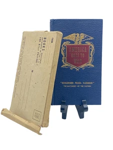 1941 Amerika zieht in den Krieg Remember Pearl Harbor WWII Buch mit Versandtasche - Bild 1 von 21