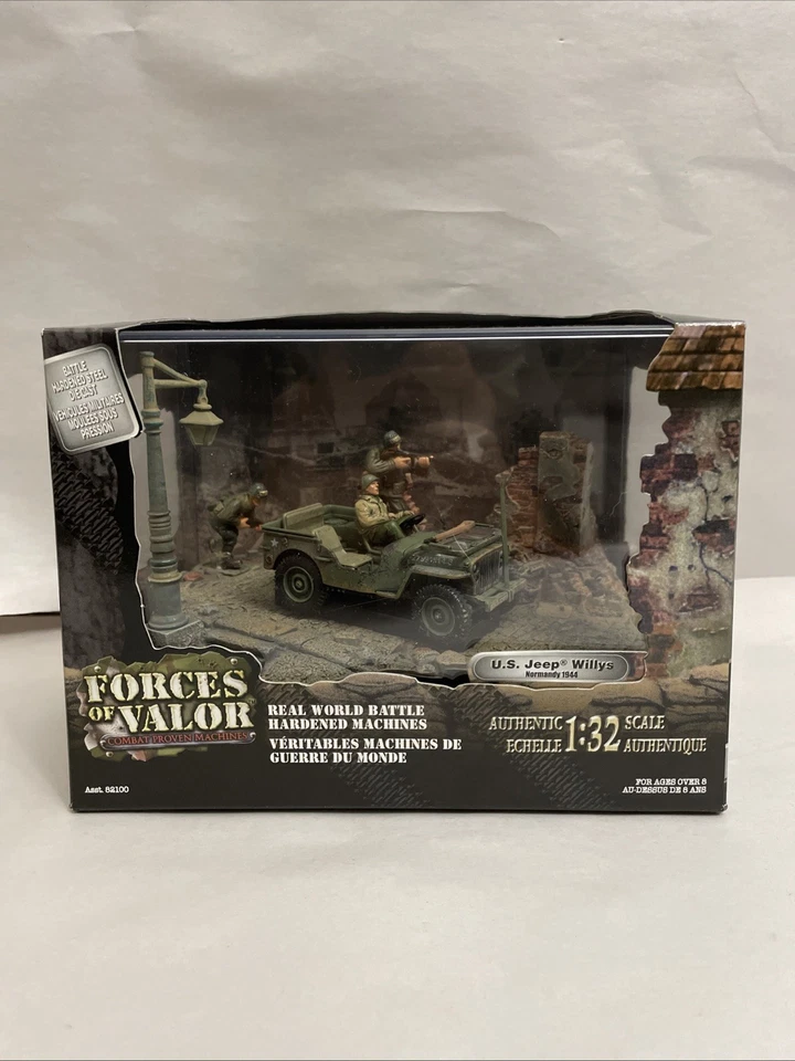 Jeep Willys Behind Eneny Line Diorama 82103 BNIB 1:32 Forces of Valor - Image 1 of 4