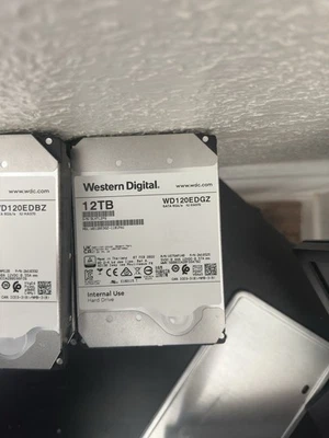 Western Digital 12TB 6Gb/s 5400RPM 256MB 3.5" SATA HDD WD120EDBZ - Image 1 of 3