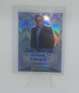 2023 Leaf Pop Century Continuum Blue Tom Berenger "Major League" Auto /25 - Bild 1 von 2