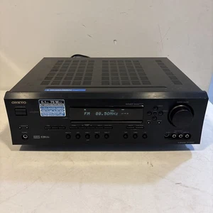 Onkyo TX-SR502 6.1 Home Theater AV Audio Video Receiver- TESTED! NO REMOTE! - Picture 1 of 14