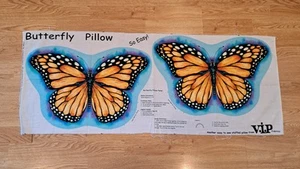 Butterfly Pillow Fabric Panel VIP Fabrics Cranston Prints - Picture 1 of 3