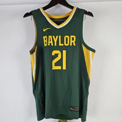 Men's Nike #21 Green Baylor Bears Basketball Jersey, size: small - Image 1 of 4