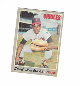 Elrod Hendricks 1970 OPC #528 - O-Pee-Chee - Poor/Low Grade - Just $1 Shipping - Picture 1 of 2
