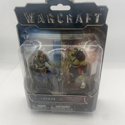 Jakks Pacific Warcraft Lothar vs Horde Warrior 3 pulgadas nuevo sellado leer descripción Foto 1 de 4