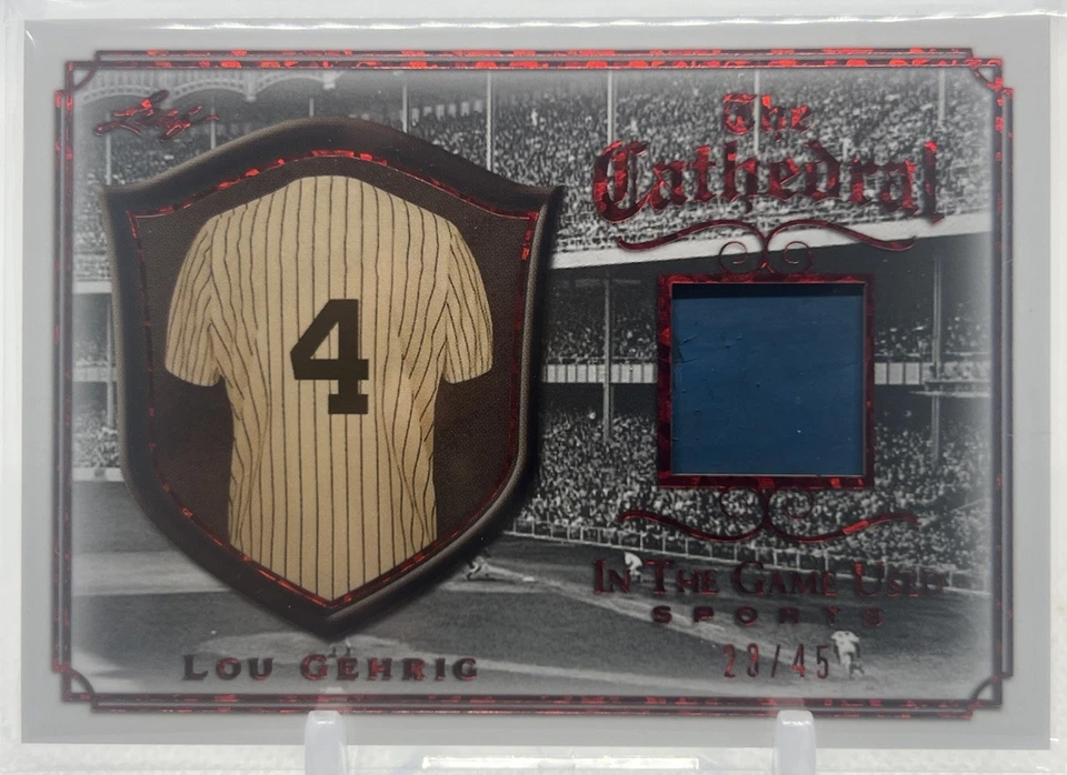 💥LOU GEHRIG STADIUM SEAT💥2022 LEAF SPORTS THE CATHEDRAL YANKEE STADIUM SEAT🔥 - Image 1 of 4