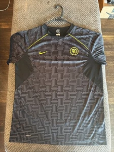 NIKE TOTAL 90 VINTAGE schwarz gelb TRAINING FUSSBALL SOCCER TRIKOT Herren L » - Bild 1 von 10