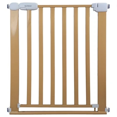 Absperrgitter Treppenschutzgitter beige für 75-85cm Durchgang 77cm Hoch - Bild 1 von 4