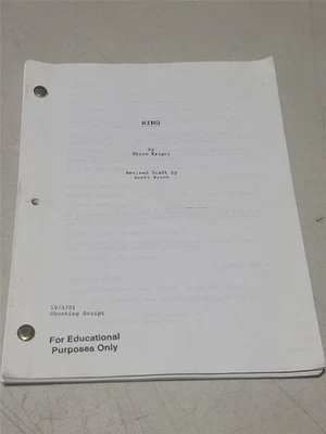 The Ring 10/3/2001 Shooting Screenplay Script by Ehren Kruger - Image 1 of 4