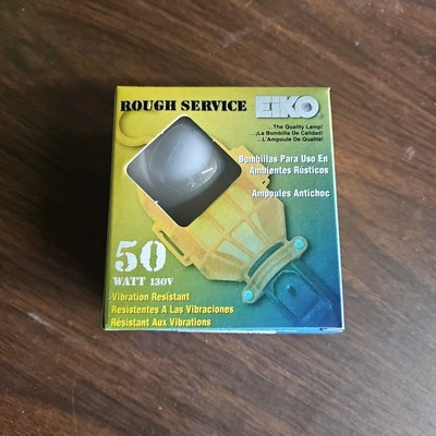 Eiko 50W Rough Service Bulbs - 2 Pack - Image 1 of 4