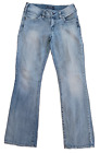 Silver Jeans Suki Low Rise Skinny Denim Sz 28 Med Wash Stretch Distressed