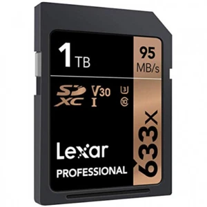 Lexar Professional 633x 1TB SDXC UHS-I Karten - Bild 1 von 3