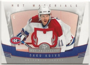 2006-07 Hot Prospects Hot Materials #HMSK Saku Koivu Montreal Canadiens Fleer - Picture 1 of 2