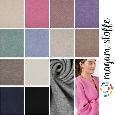 MAGAM-Stoffe "Adele" super weicher Strickstoff für Kleidung Meterware ab 50cm - Bild 1 von 4