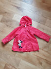 Girl Clothes Coat Jacket with hood Autumn-Spring Red Disney 3-4 years (562)