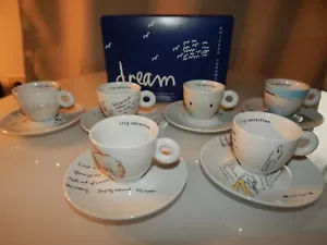 Illy COLLECTION (Rosenthal) Shizuake Yokomizo Dream 2003 6 Espressotassen in OVP - Bild 1 von 15