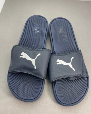 Zapatillas Puma para hombre talla 12 azul marino plateado  Foto 1 de 4