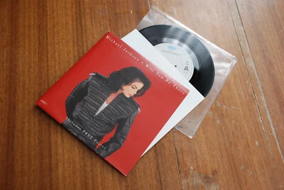 7" VINYL RECORD SINGLE WILL YOU BE THERE POSTER MICHAEL JACKSON  - Image 1 of 2
