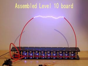 Assembled  Level10 High Votage Marx Generator Lightning Educational Module 