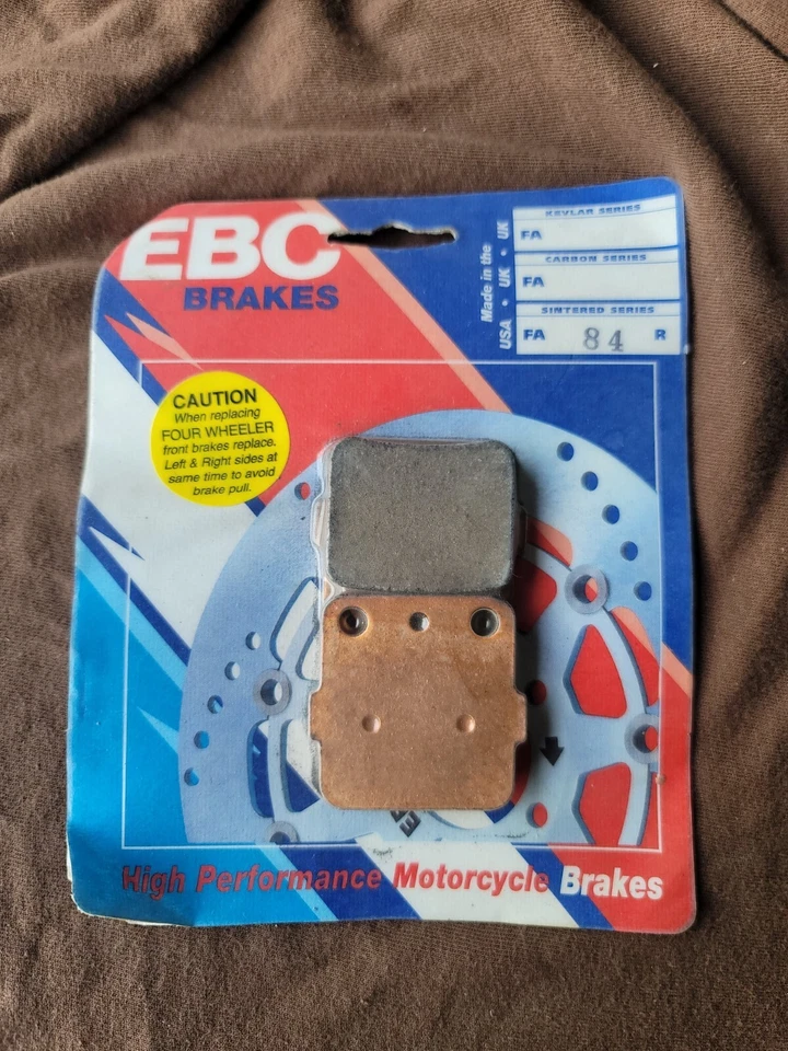 Pastillas de freno sinterizadas EBC FA84R serie R Honda CR80R CR85R 86+, CRF150R 07-14 DELANTERAS Foto 1 de 1