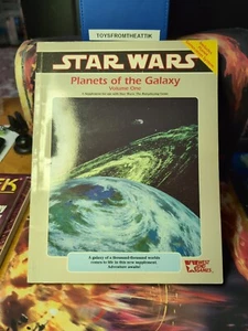 Star Wars Planets of the Galaxy Vol 1(1991,PB) Pre-Owned, VG Cond.West End Games - Imagen 1 de 4