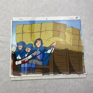 Golden Films Drei Musketiere handbemalt Cel mit Zeichnungen  - Bild 1 von 2