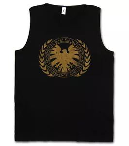 S.H.I.E.L.D. ACADEMY TANK TOP - Nick Marvel SHIELD Fury Hydra Comic Movie Shirt - Picture 1 of 2