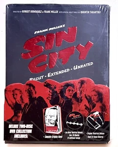 Frank Miller’s SIN CITY Recut Extended Unrated 2-Disc DVD 2005 Special Edition - Picture 1 of 6