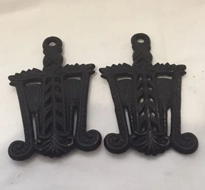 Vintage Gusseisen Untersetzer Floral Kunstschmiede Design MT104 - Bild 1 von 6