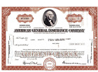 US-Aktie American General Insurance Company, Houston, 1971, less than 100 Shares