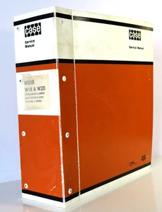 Manual de reparación de cargador articulado Case W20B, W18, W20 9123140 y posterior - Imagen 1 de 8