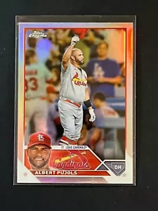 Rifrattore cromato Topps 2023 Albert Pujols - St. Louis Cardinals - Foto 1 di 1