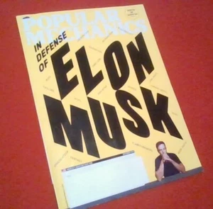 POPULAR MECHANICS NOV 2018 - IN DEFENSE OF ELON MUSK-NEW UNREAD  - Bild 1 von 2