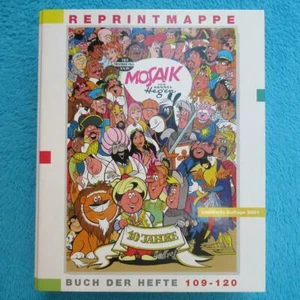 MOSAIK Digedags REPRINTMAPPE 10 - NUR RINGORDNER- OHNE Hefte 109-120 Hegen Z0 - Picture 1 of 4