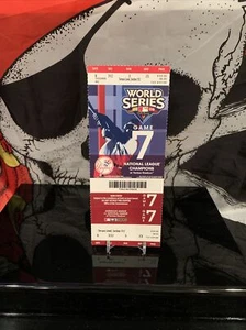 New York Yankees Phantom FULL Ticket - 2009 World Series Game 7 - Free Shipping - Picture 1 of 3