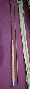 A RARE SHARPES OF ABERDEEN 8FT COMBINATION FLY SPIN ROD? IN NEED OF REPAIR - Picture 1 of 12