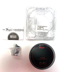 Nuovo! DWYER DM-2007 Trasmettitore di pressione 0-5" WC - Foto 1 di 5