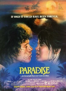 Promoción de la película Paradise 1982 Phoebe Cates James anuncio impreso idea de regalo de Navidad (2100) - Imagen 1 de 1
