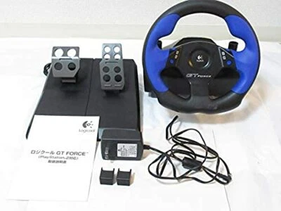 Racing Steering Wheel Logicool DRIVING LOGICOOL LPRC-10000 Gran Turismo 3 Aspe - Image 1 of 4