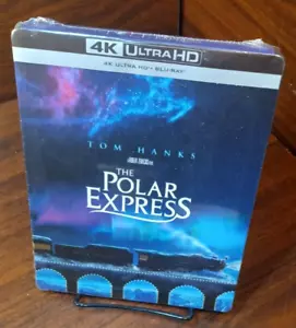Polar Express Steelbook (4K + Blu-ray) EUROPÄISCHER IMPORT - NEU - kostenloser Karton VERSAND - Bild 1 von 11