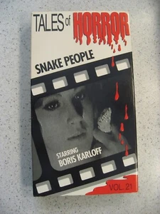 Snake People - Tales of Horror (VHS, 1992) Goldstar Video - Picture 1 of 3