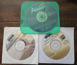 Sound Blaster Live!, Audigy and Audigy 2 ZS Win 2k/Win XP Install driver disks - Picture 1 of 1