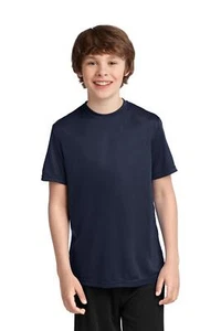 Port & Company PC380Y Youth Short Sleeve Moisture Wicking Performance T-Shirt - Picture 1 of 20