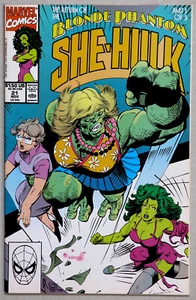 Sensational She-Hulk #21 Vol 1 - Marvel Comics - Steve Gerber - Tom Artis - Picture 1 of 5