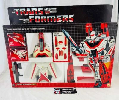 Transformers Original G1 1985 Jetfire Complete with Box - Image 1 of 4